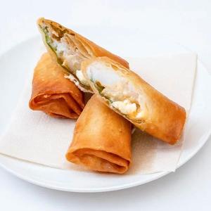 タラとクリームチーズ春巻