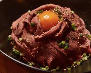 馬肉丼/Horse Meat Rice Bowl