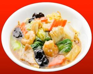 梅蘭 五目あんかけ焼きそば