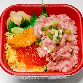 丼丸 ウニねぎとろイクラ丼