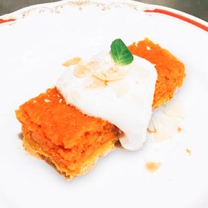 キャロットハルワケーキ Carrot Halwa Cake (Vegan gulten free)