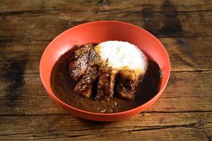 豚角煮カレー(ライス抜き)