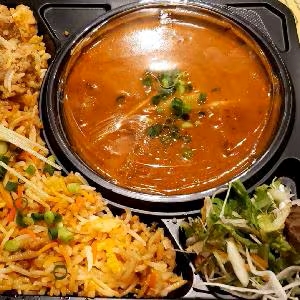 カレー＆チキンビリヤニセット【CURRY WITH BIRIYANI SET】