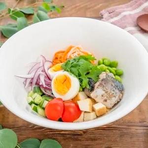 エスニックたんぱくボウル サバ Ethnic Mackerel Protein Bowl