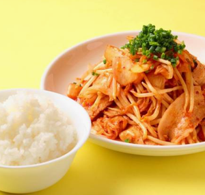 豚キムチご飯付き 小盛