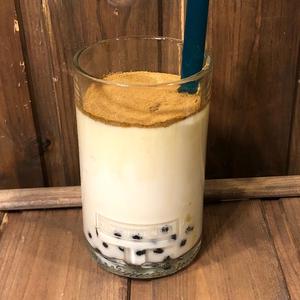 ほうじ茶ミルク タピオカ