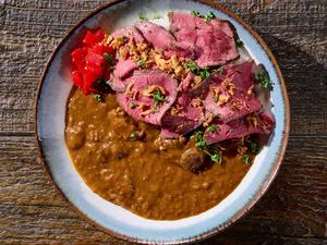 ローストビーフ＆牛すじカレー Roast Beef ＆ Beef Sinew Curry