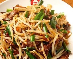 ニラレバ炒め Stir-fried liver and chives