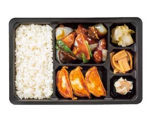 黒酢の酢豚弁当