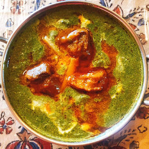 サグマトンカリー Saag Mutton Curry