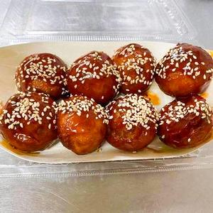 韓国風ヤンニョム揚げたこ焼き【8 個】 Korean Style Yangnyeom takoyaki fry 8ps