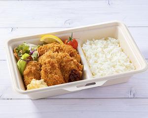 広島県産牡蠣フライと自家製やわらかひれかつ弁当