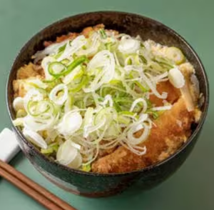 俺のねぎ盛りロースかつ丼
