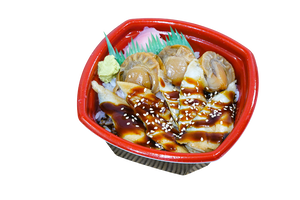 丼丸 穴子ホタテ丼
