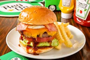 ベーコンエッグチーズバーガー