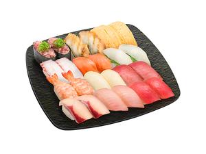スシローセット12種 2人前(24貫)