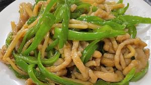 青椒肉定食