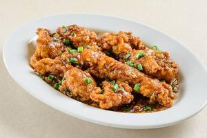 パニールチリ(自家製チーズの唐揚げ)Panner chilly