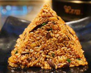 ナスチャーハン(茄子炒)