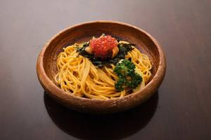 ウニソースパスタ