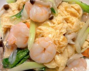 海老と玉子の野菜炒めセット