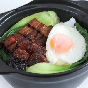 蜜汁肉仔(蜜汁豚角煮土鍋飯 )