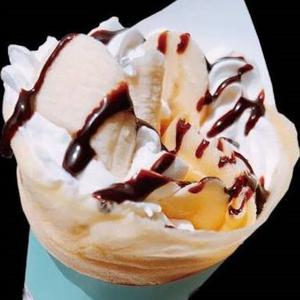バナナチョコ生クリーム
