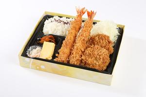 海老ひれかつ弁当