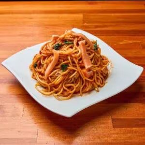 ミックスパスタ Mix Pasta (サーモンとほうれん草のトマトクリーム) Salmon and Spinach Tomato cream sauce