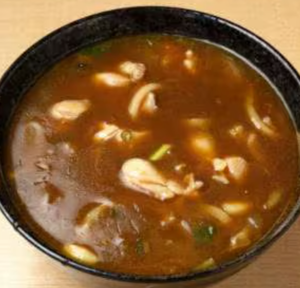 鳥カレーうどん