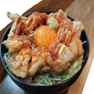 ジョニーのからあげ ももから丼