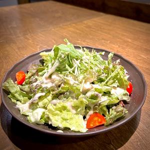 ごまドレ豆腐サラダ