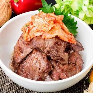 【キムチのせ】約160g/牛ハラミステーキ丼