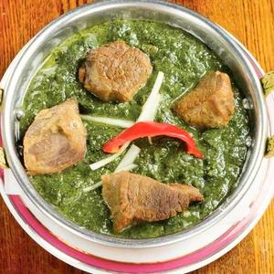 マトンとほうれん草のカレー Mutton ＆ Spinach Curry