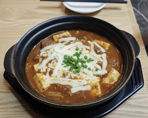 麻婆豆腐+チーズ