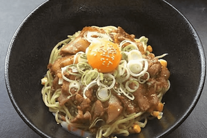 スタミナ塩・焼き油そば