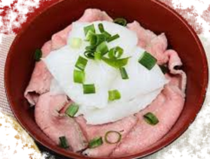 丼丸 ローストビーフえんがわ丼