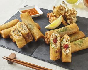 東京はるまき＆から揚げセットB