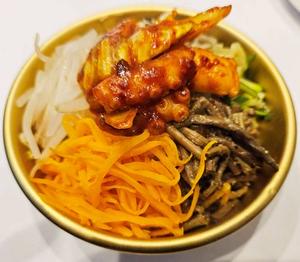タコ炒めビビンバ