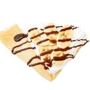 【クレープ】バナナ・チョコソース・ホイップクリーム