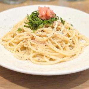 明太バター明太子パスタ
