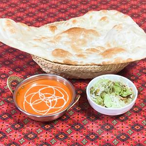 バターチキンカレーセット Butter chicken curry set