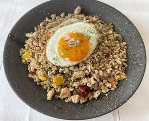 ご飯が見えないガパオライス/Gapao rice with no rice visible