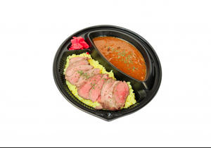 ランプステーキとスパイスカレー