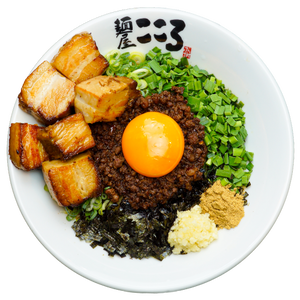 麺屋こころ 肉入り台湾まぜそば【追い飯無料】