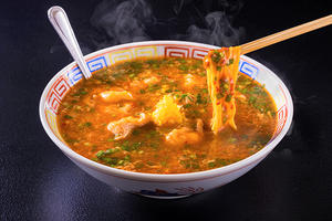 柚子ホルモンジャン麺