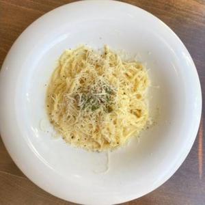 自家製パンチェッタのカルボナーラ