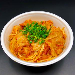 豚キムチ丼(みそ汁付)