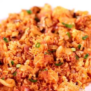 キムチチャーハン Kimchi Fried Rice