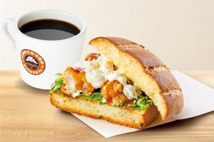 サンマルクホットサンド からあげ南蛮タルタルソースセット